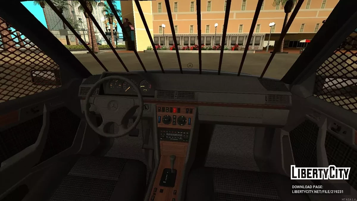 Mercedes-Benz W124 500E + CCD / GTA San Andreas