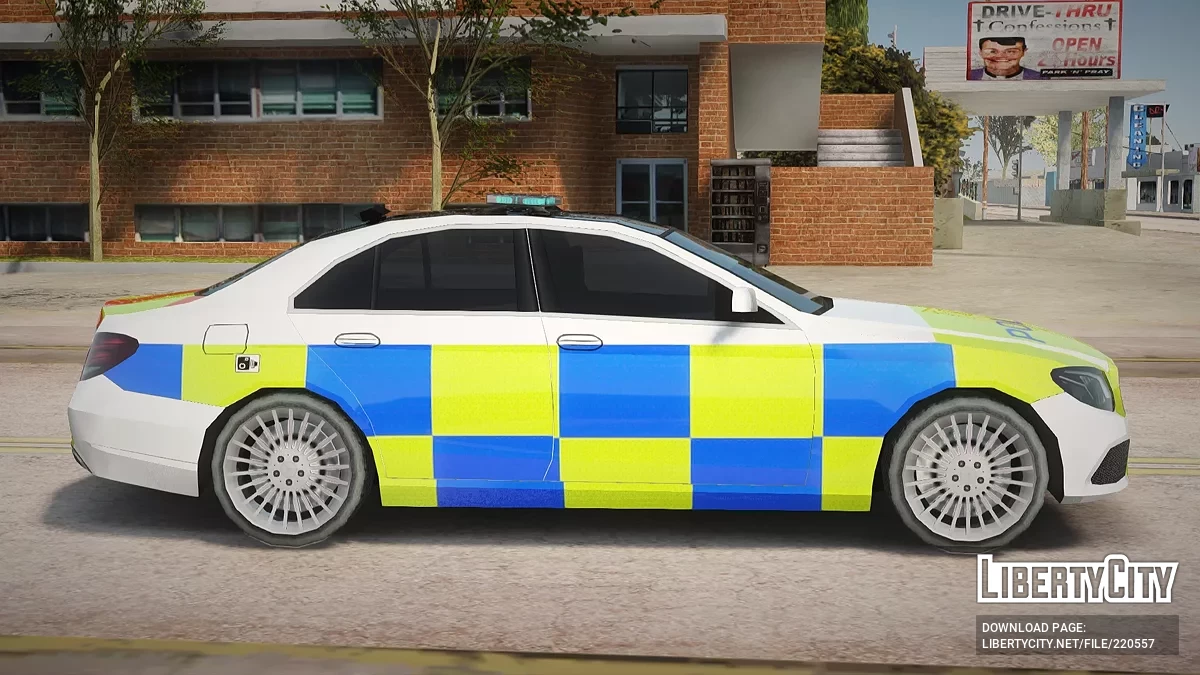 Mercedes-Benz E 63 Londra Polisi / GTA San Andreas