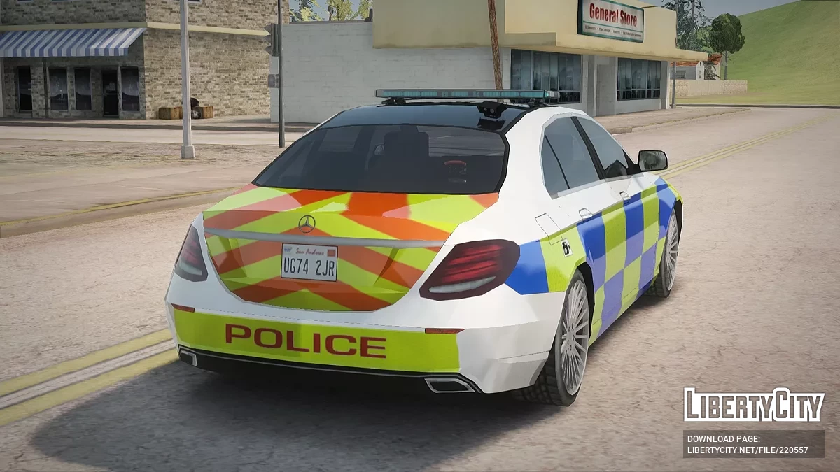 Mercedes-Benz E 63 Londra Polisi / GTA San Andreas