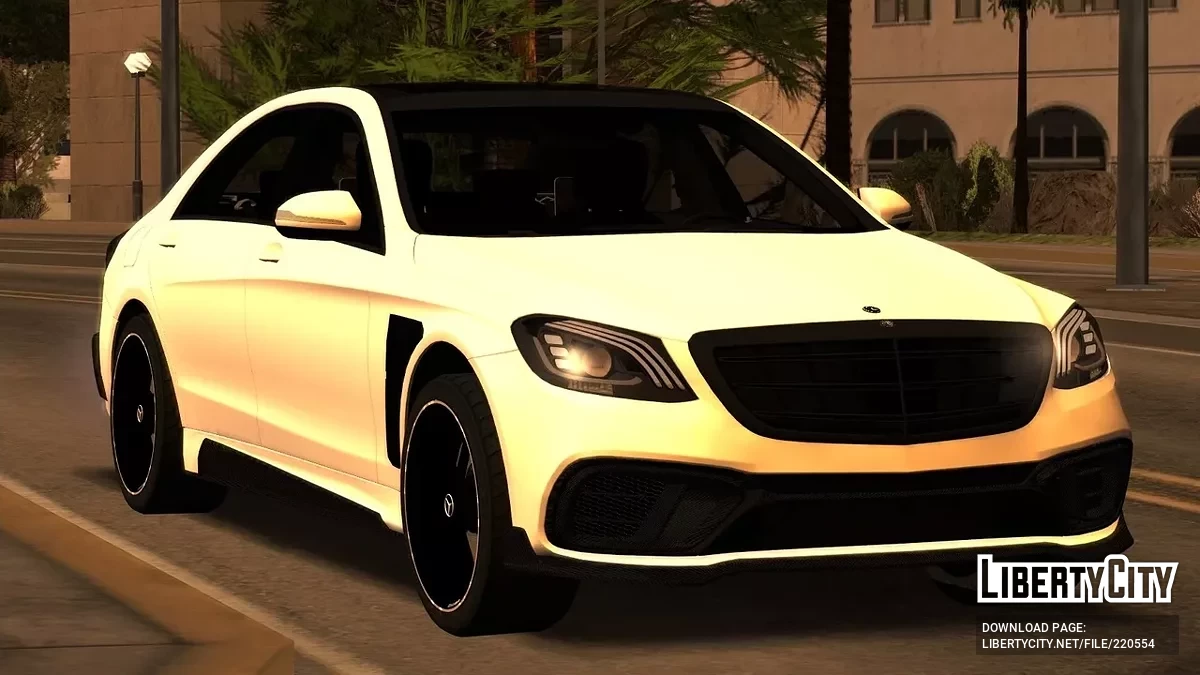 Mercedes-Benz S63 W222 / GTA San Andreas