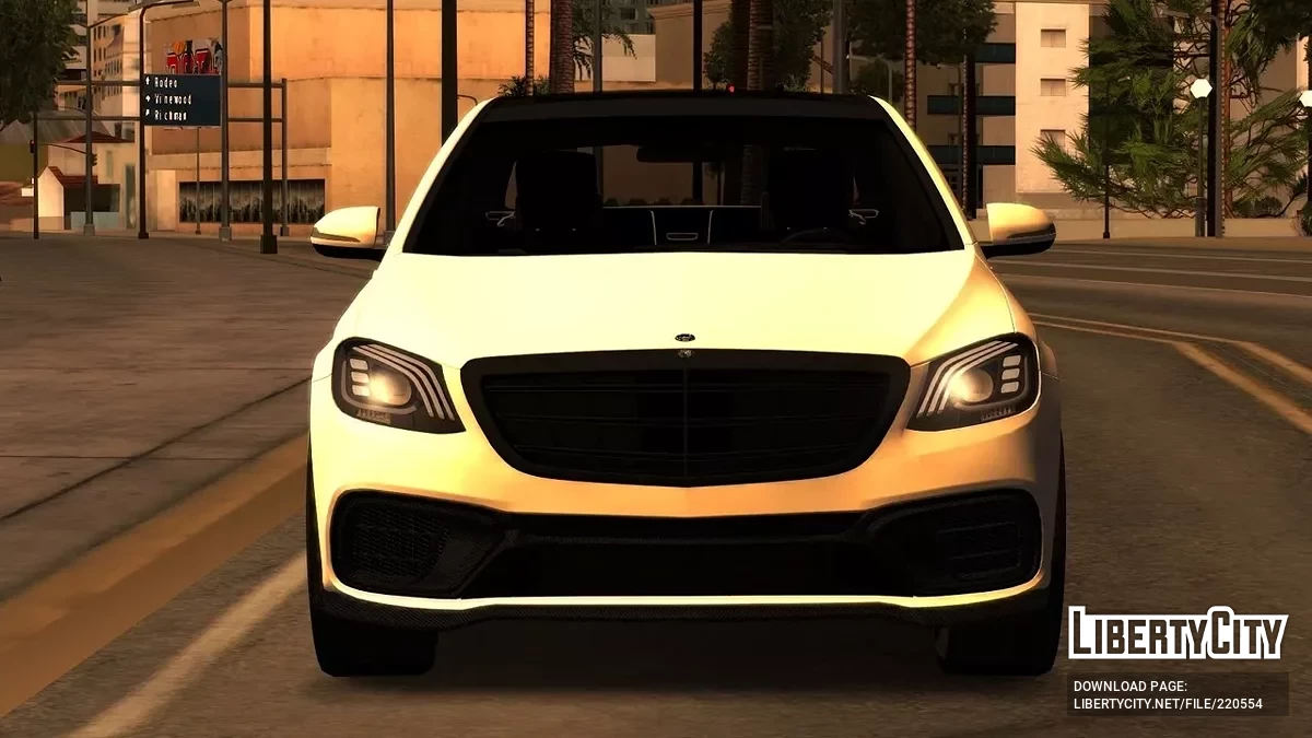 Mercedes-Benz S63 W222 / GTA San Andreas