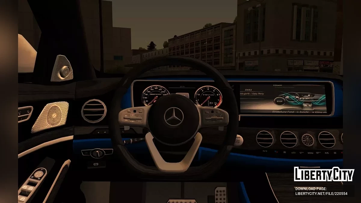 Mercedes-Benz S63 W222 / GTA San Andreas