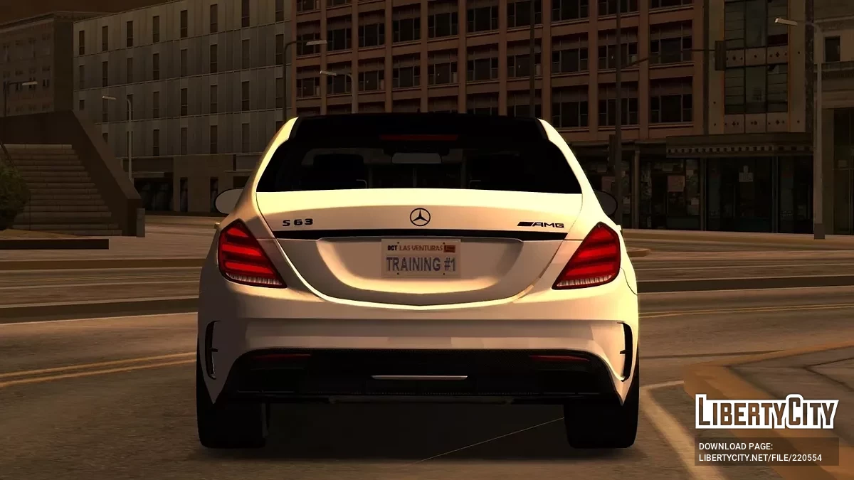 Mercedes-Benz S63 W222 / GTA San Andreas