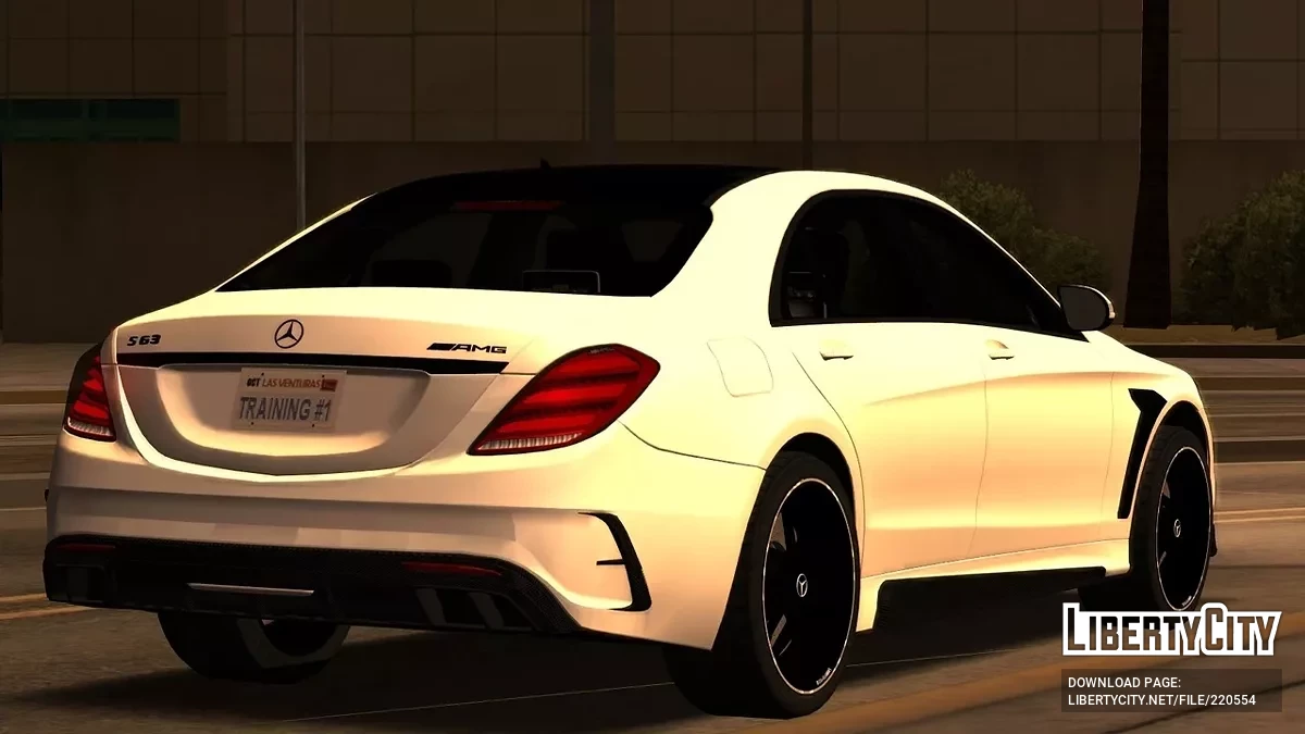 Mercedes-Benz S63 W222 / GTA San Andreas