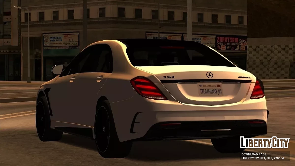 Mercedes-Benz S63 W222 / GTA San Andreas