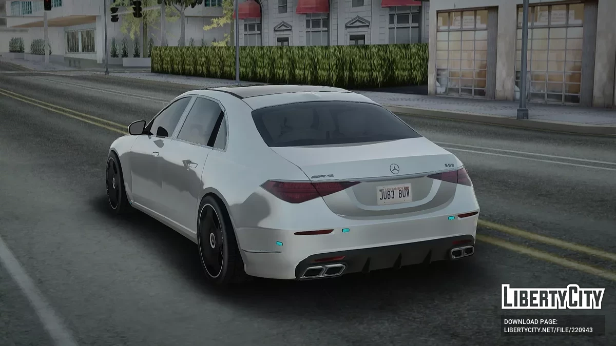 Mercedes-Benz S-Class W223 AMG Unmarked / GTA San Andreas