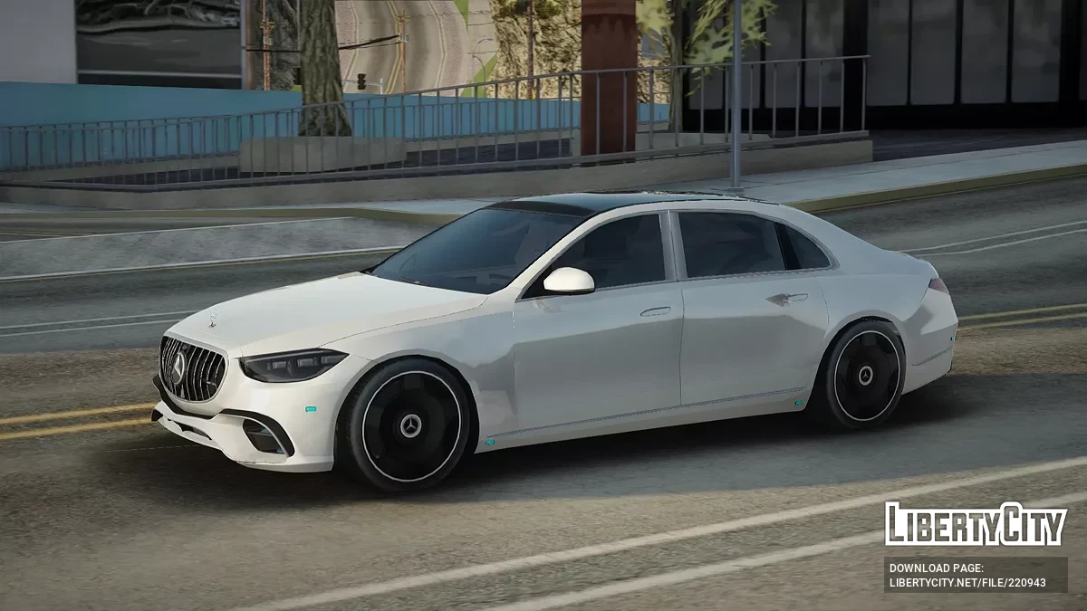 Mercedes-Benz S-Class W223 AMG Unmarked / GTA San Andreas