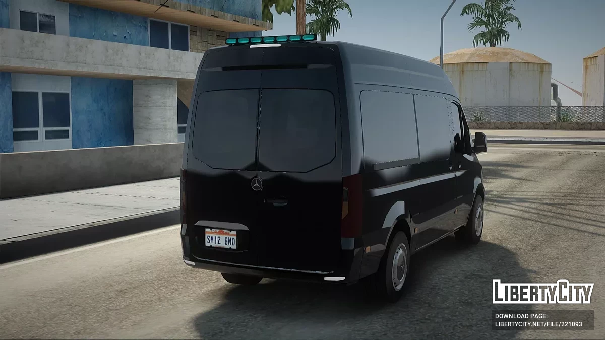 Mercedes-Benz Sprinter Road Worker / جي تي إيه سان أندرياس
