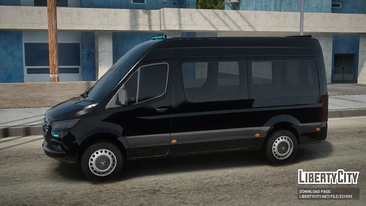 Mercedes-Benz Sprinter Road Worker / جي تي إيه سان أندرياس