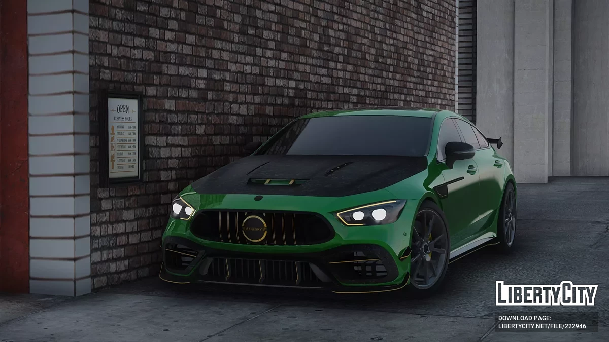Mercedes-AMG GT63 S E Performance Mansory / GTA San Andreas