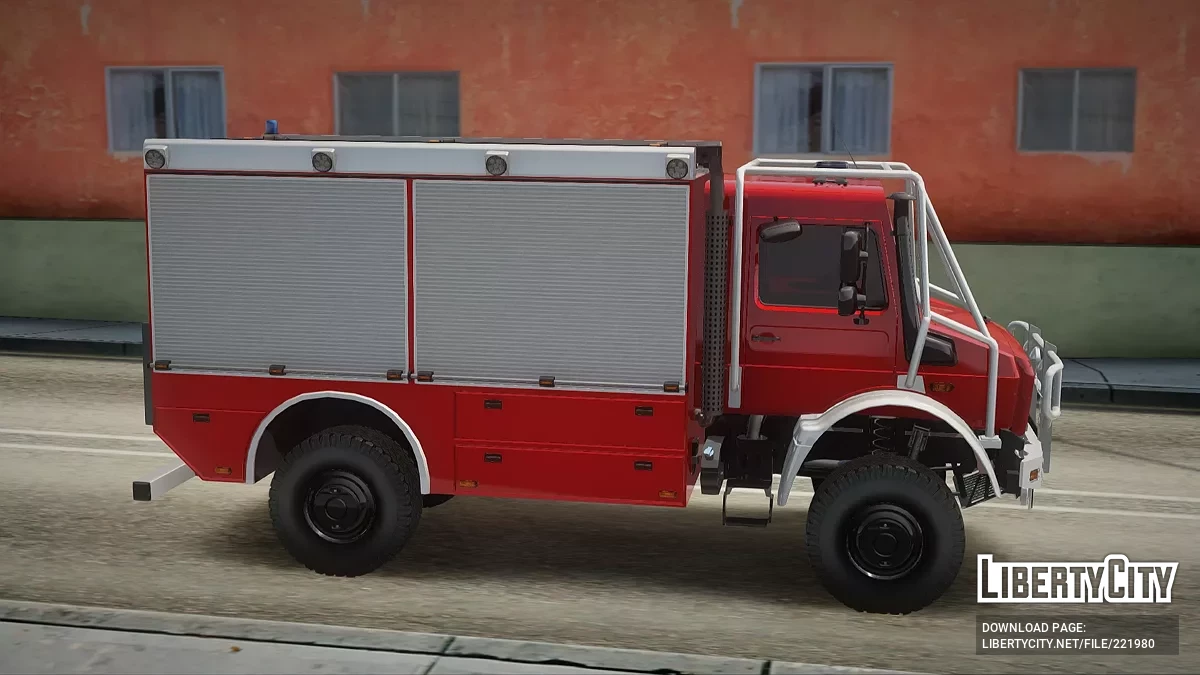 2014 Mercedes-Benz Unimog Fire Truck / GTA San Andreas