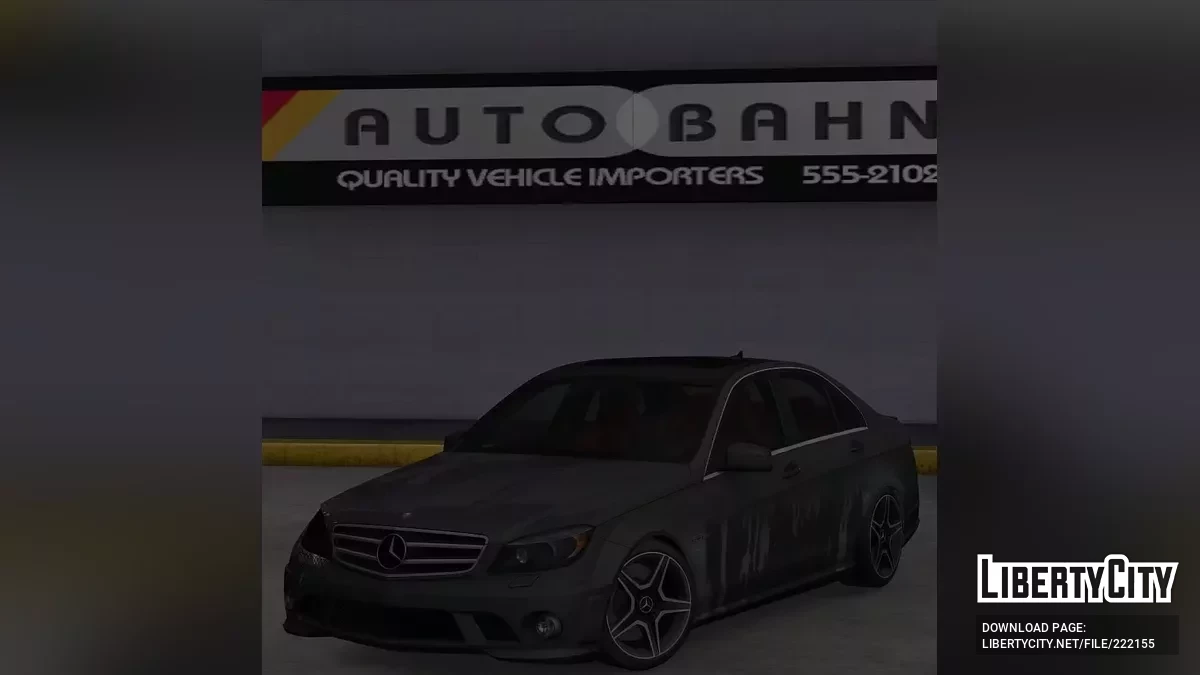 Mercedes C63 AMG W204 Dorest / جي تي إيه سان أندرياس