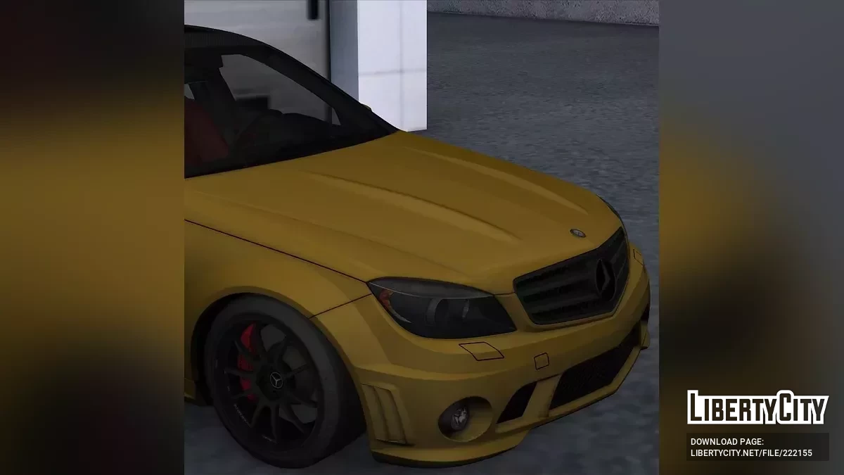 Mercedes C63 AMG W204 Dorest / جي تي إيه سان أندرياس