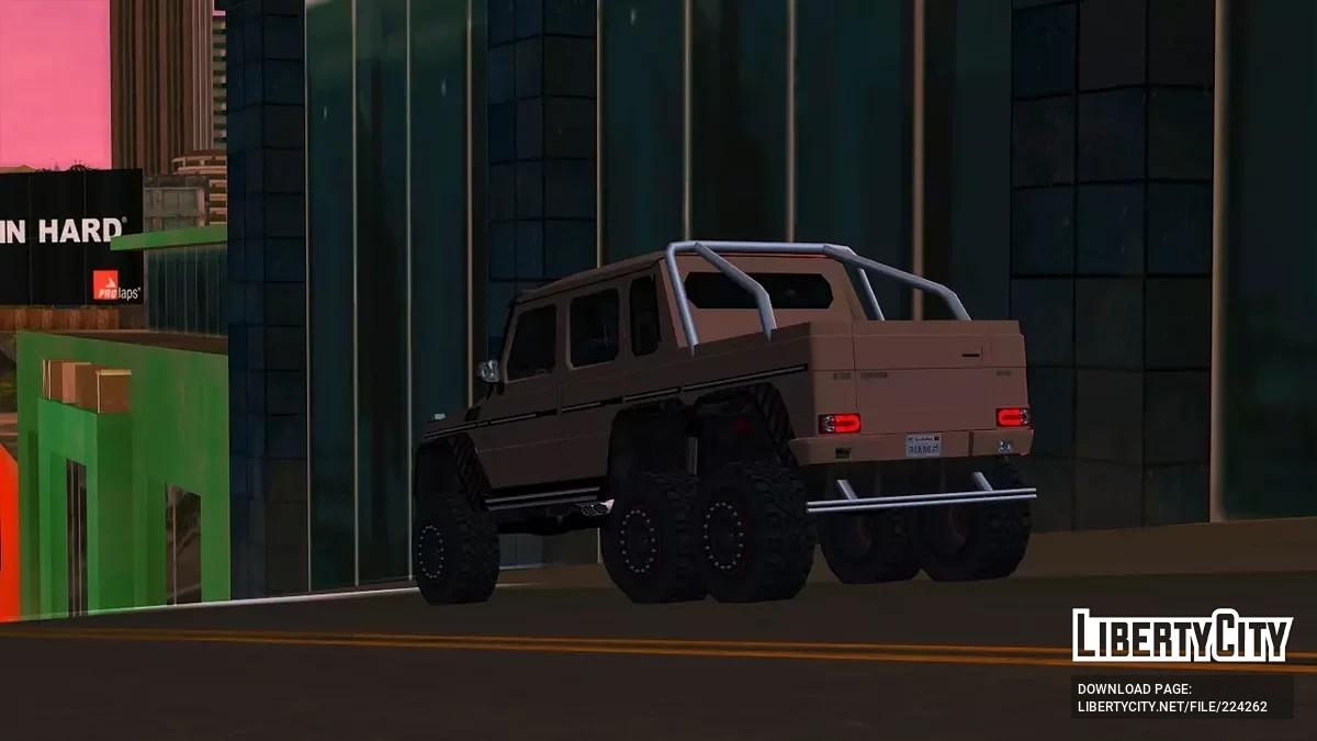 مرسيدس-AMG G 63 6x6 / جي تي إيه سان أندرياس