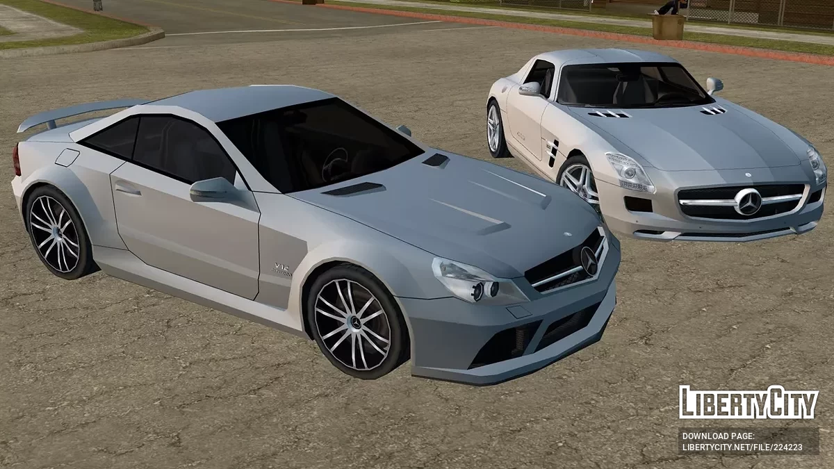 مرسيدس بنز SL65 AMG Black Series / جي تي إيه سان أندرياس