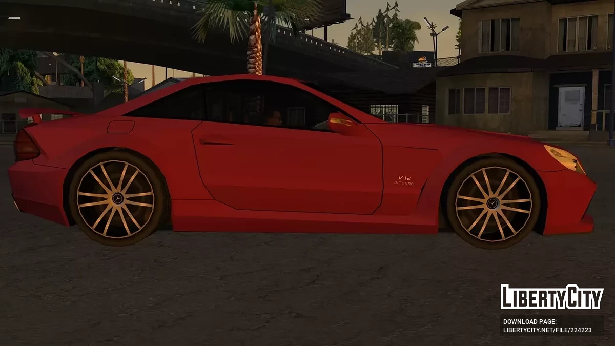 مرسيدس بنز SL65 AMG Black Series / جي تي إيه سان أندرياس
