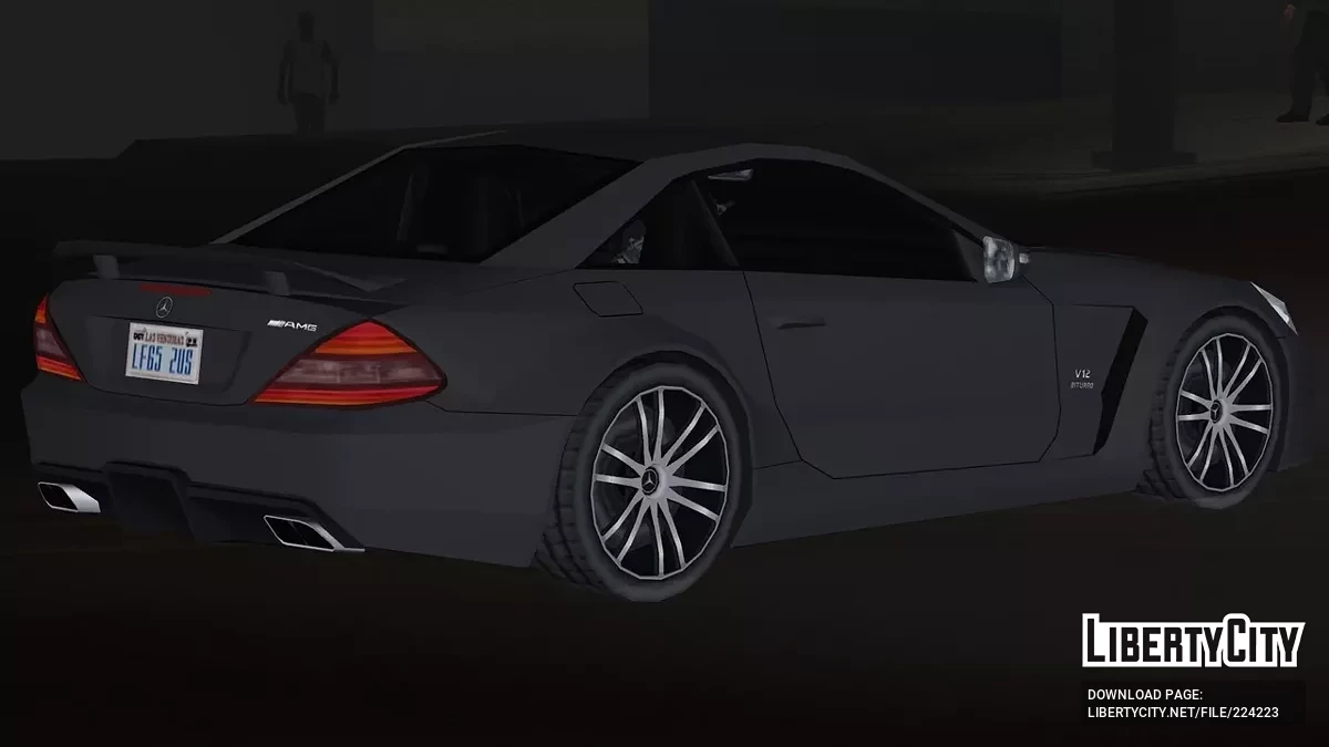 مرسيدس بنز SL65 AMG Black Series / جي تي إيه سان أندرياس