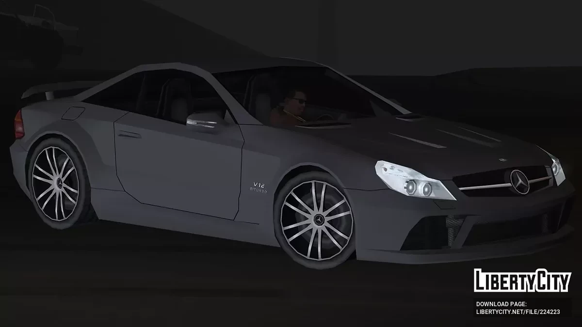 مرسيدس بنز SL65 AMG Black Series / جي تي إيه سان أندرياس