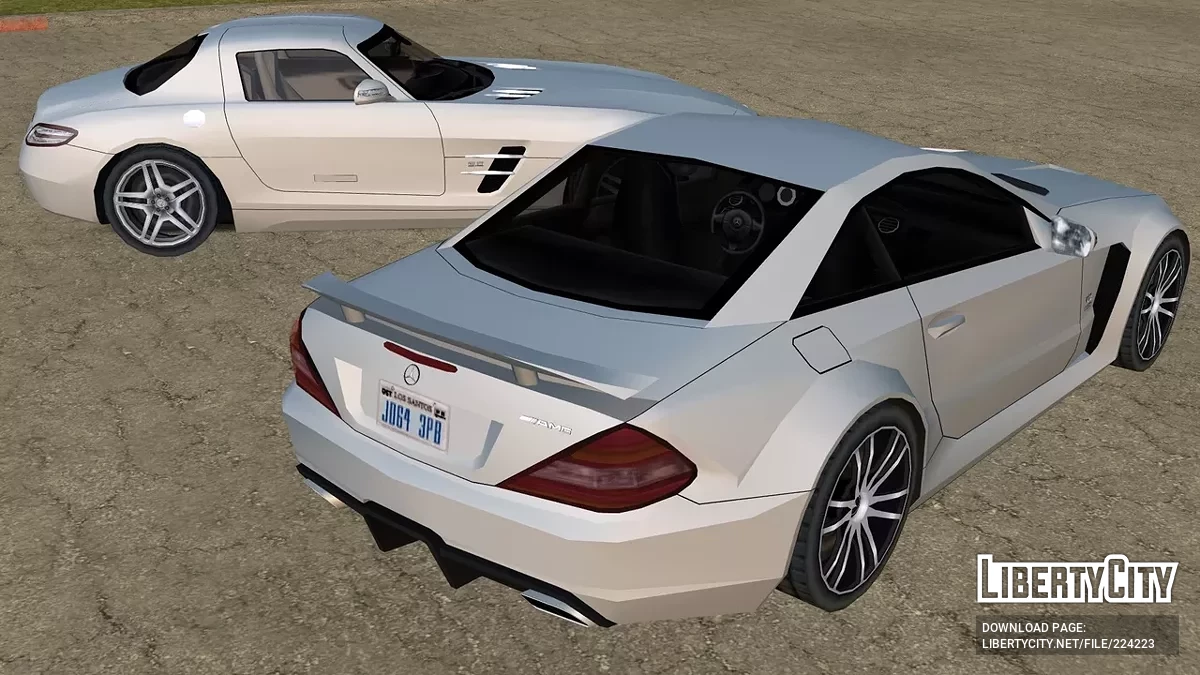 مرسيدس بنز SL65 AMG Black Series / جي تي إيه سان أندرياس