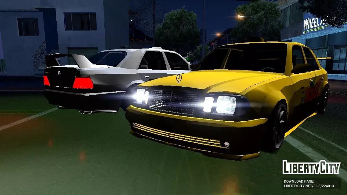 Mercedes-Benz W124 E500 / GTA San Andreas