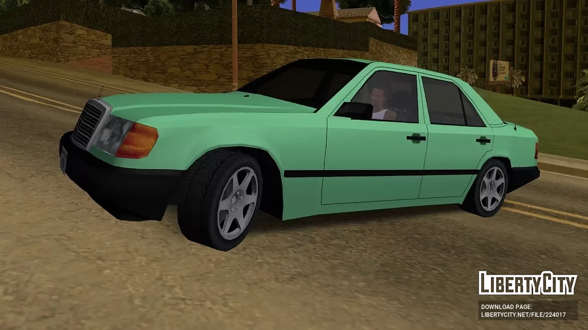 Mercedes-Benz W124 Generasi Pertama / GTA San Andreas