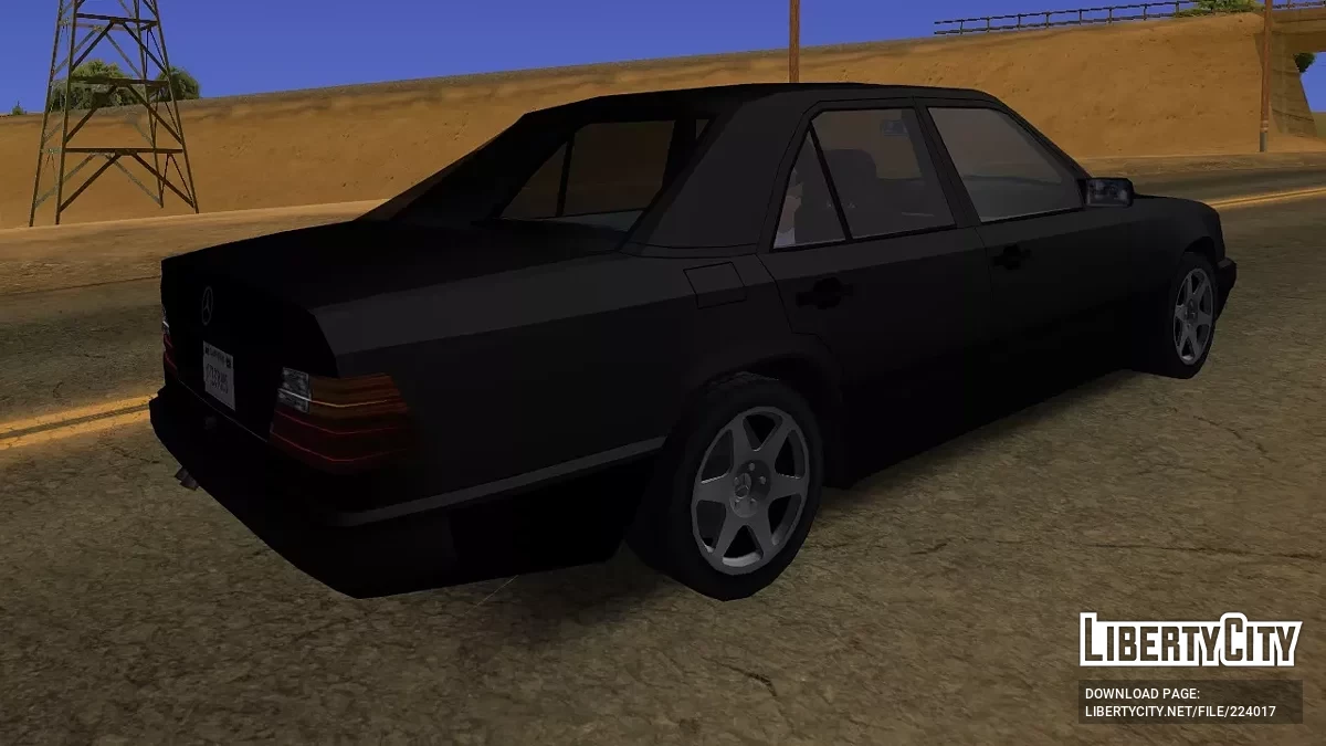 Mercedes-Benz W124 Generasi Pertama / GTA San Andreas
