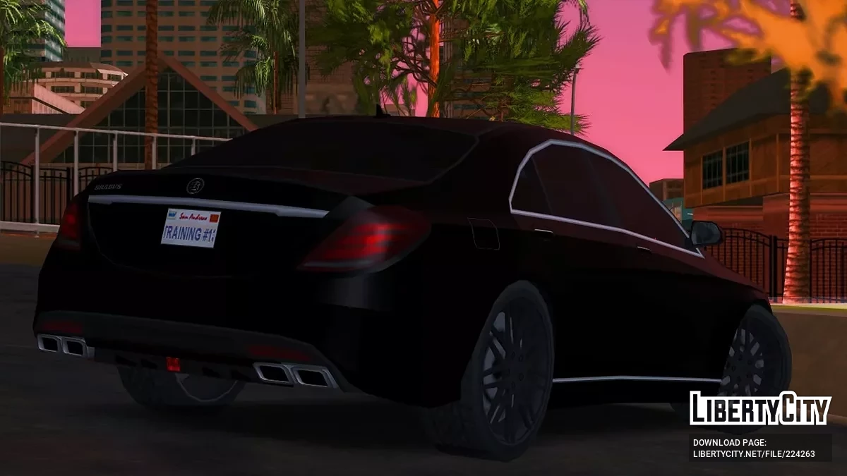 Mercedes-Benz W222 BRABUS / GTA San Andreas