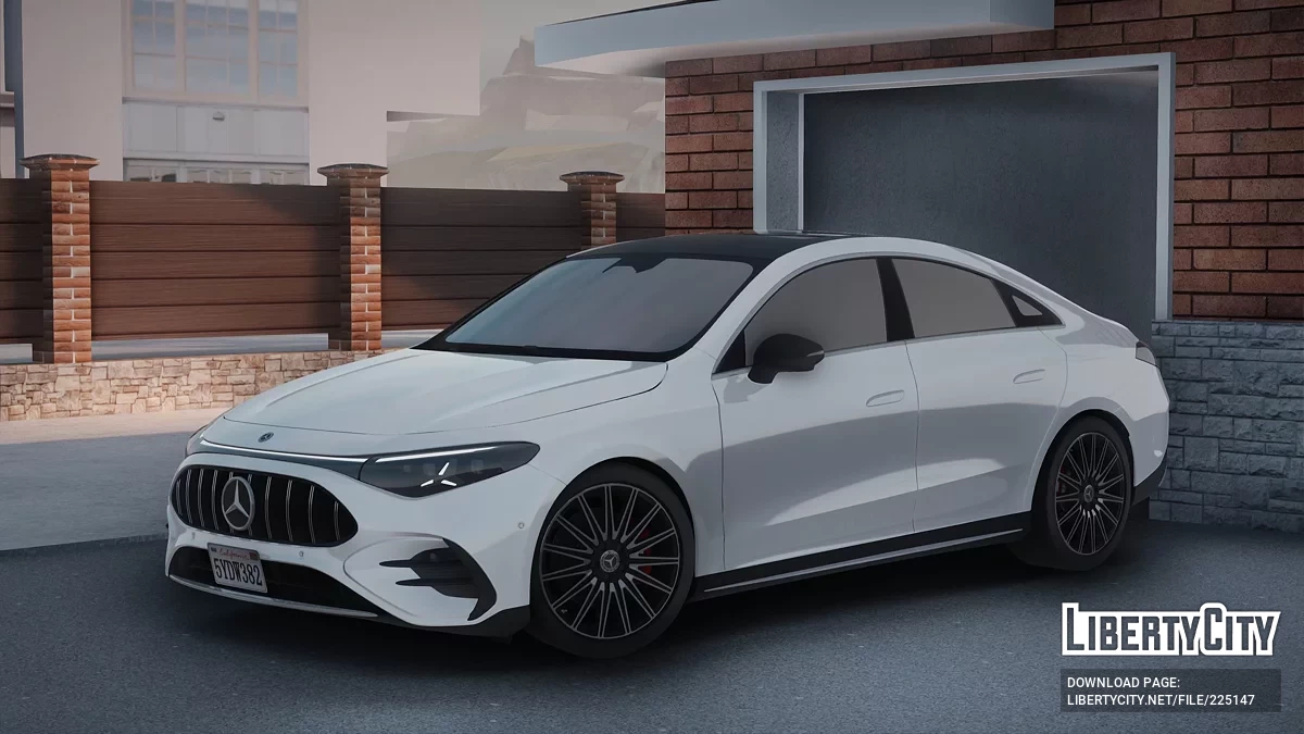 Mercedes CLA EV 2025 / GTA San Andreas