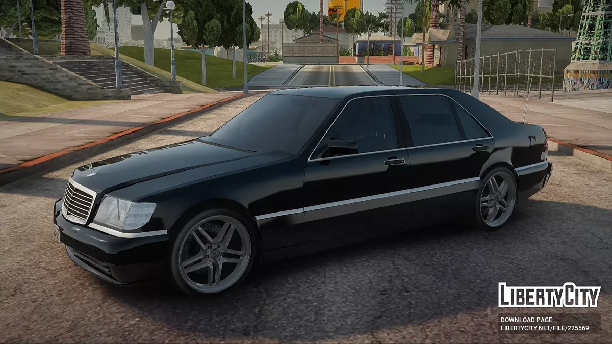 Mercedes-Benz S600 TT Czarny Revel / GTA San Andreas