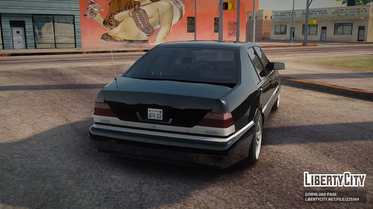 Mercedes-Benz S600 TT Czarny Revel / GTA San Andreas