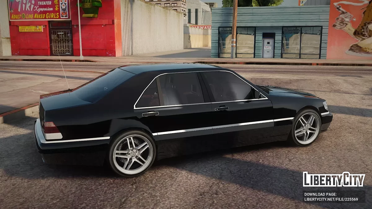 Mercedes-Benz S600 TT Czarny Revel / GTA San Andreas