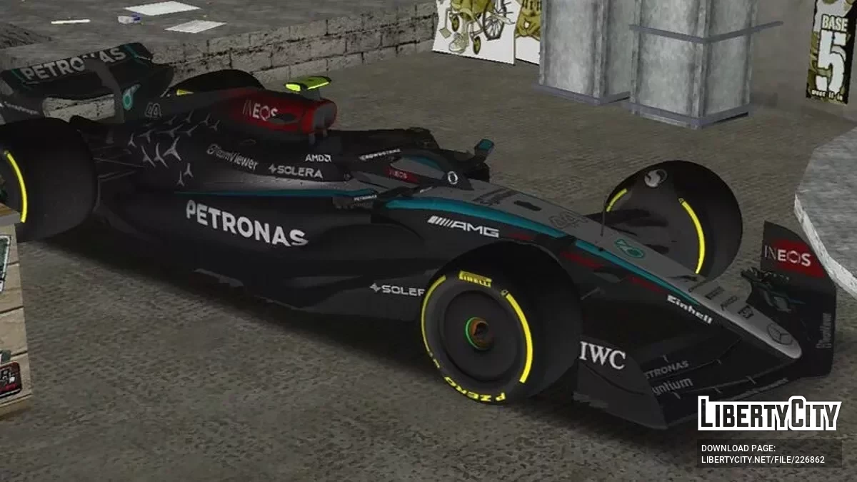2024 مرسيدس- AMG F1 W15 (PC/Android) / جي تي إيه سان أندرياس
