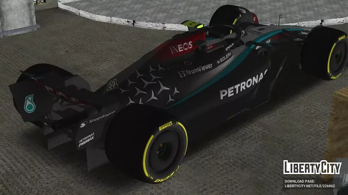 2024 مرسيدس- AMG F1 W15 (PC/Android) / جي تي إيه سان أندرياس