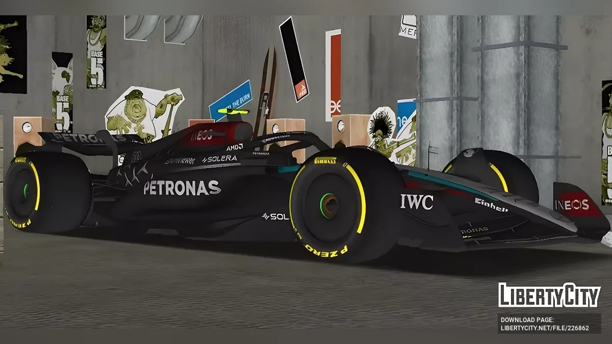 2024 مرسيدس- AMG F1 W15 (PC/Android) / جي تي إيه سان أندرياس