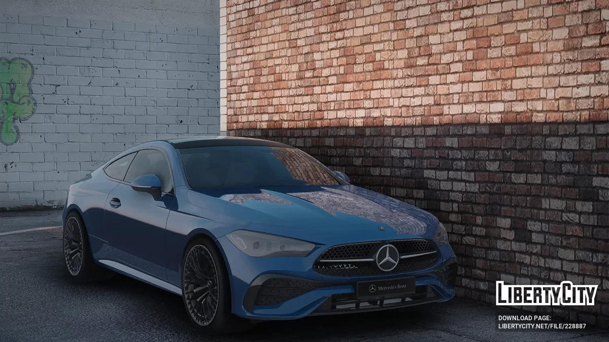 Mercedes-Benz CLE Coupe 2024 / GTA San Andreas