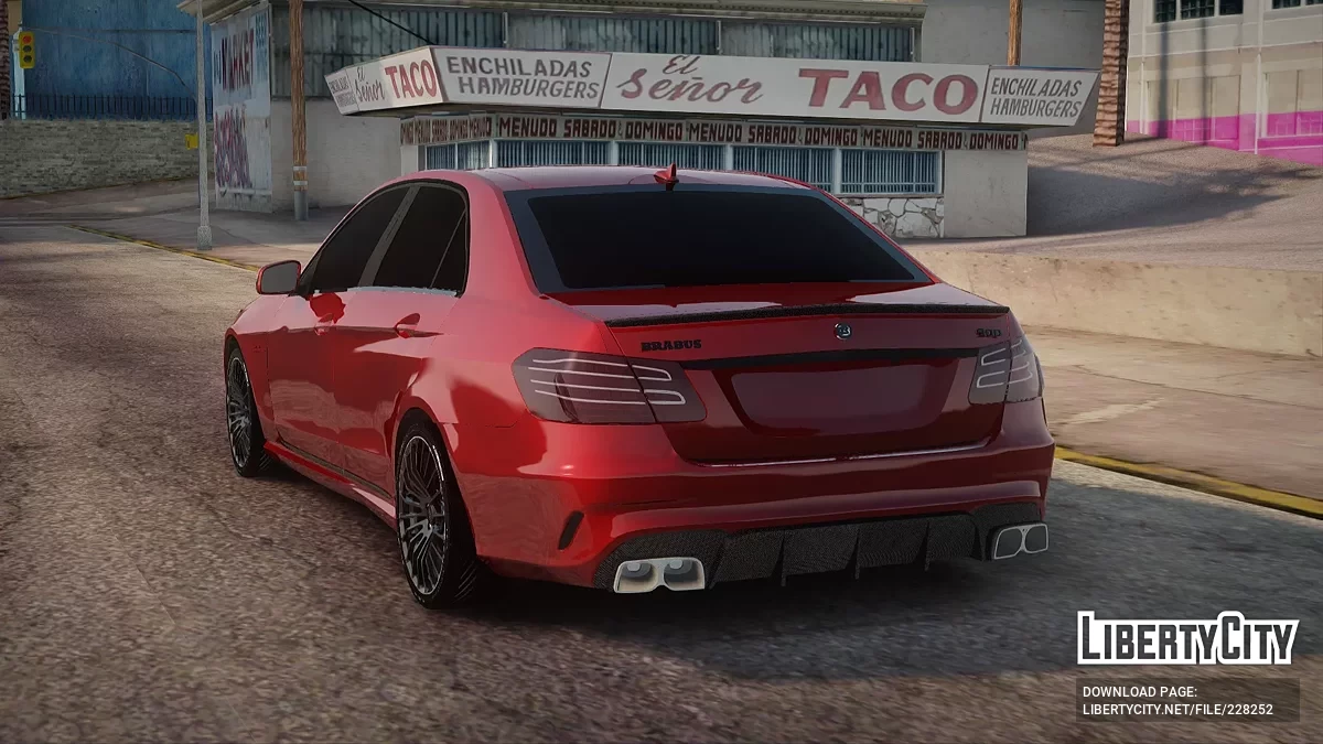 Mercedes-Benz E63 Brabus / GTA San Andreas