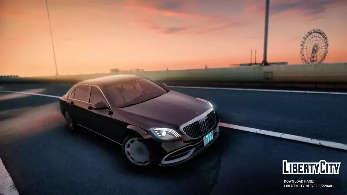 مرسيدس-مايباخ W222 S680 / جي تي إيه سان أندرياس