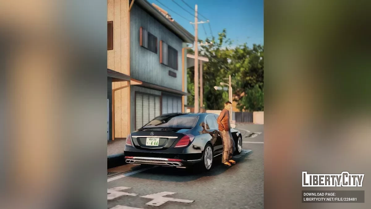 مرسيدس-مايباخ W222 S680 / جي تي إيه سان أندرياس