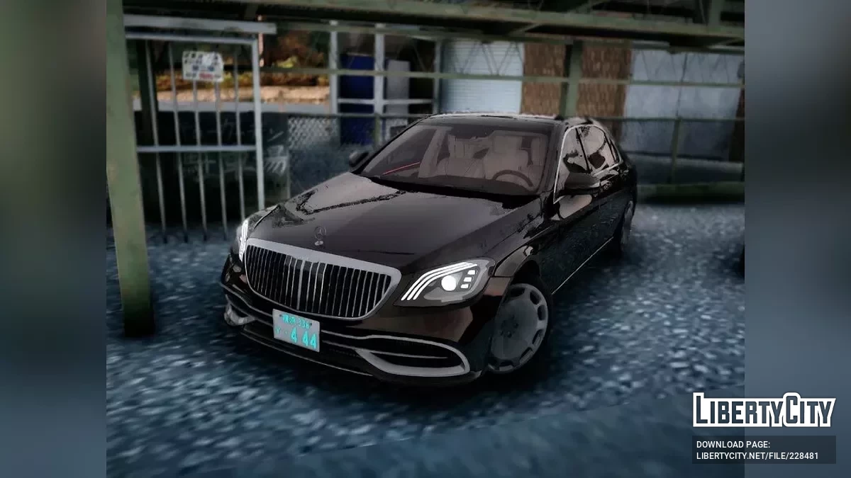 مرسيدس-مايباخ W222 S680 / جي تي إيه سان أندرياس