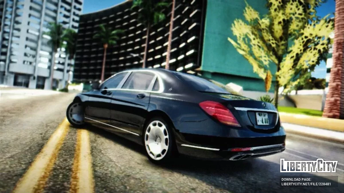 مرسيدس-مايباخ W222 S680 / جي تي إيه سان أندرياس