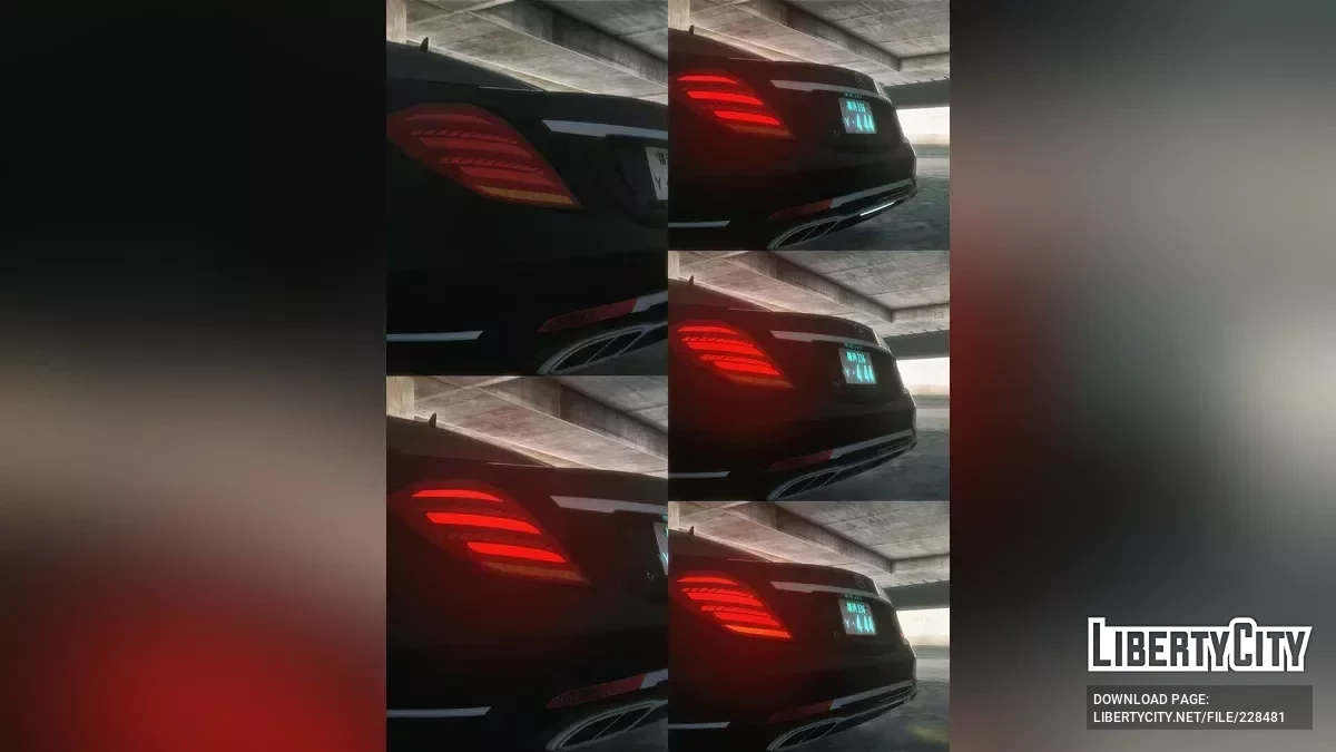 مرسيدس-مايباخ W222 S680 / جي تي إيه سان أندرياس