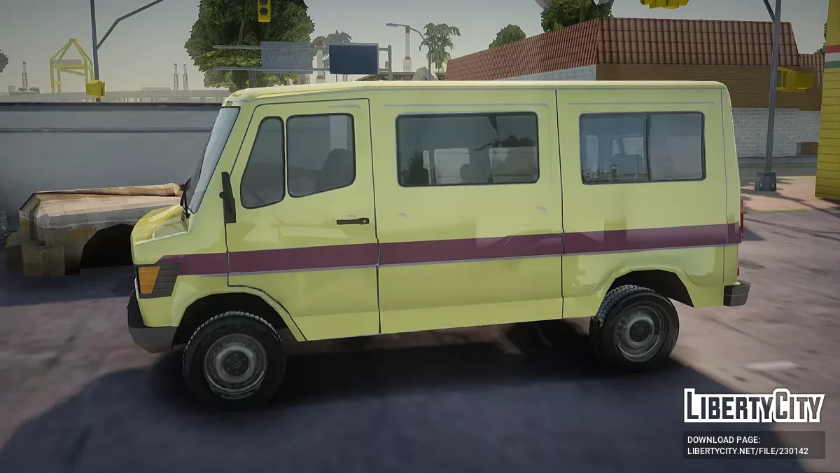 مرسيدس-بنز T1 207D المغرب / جي تي إيه سان أندرياس