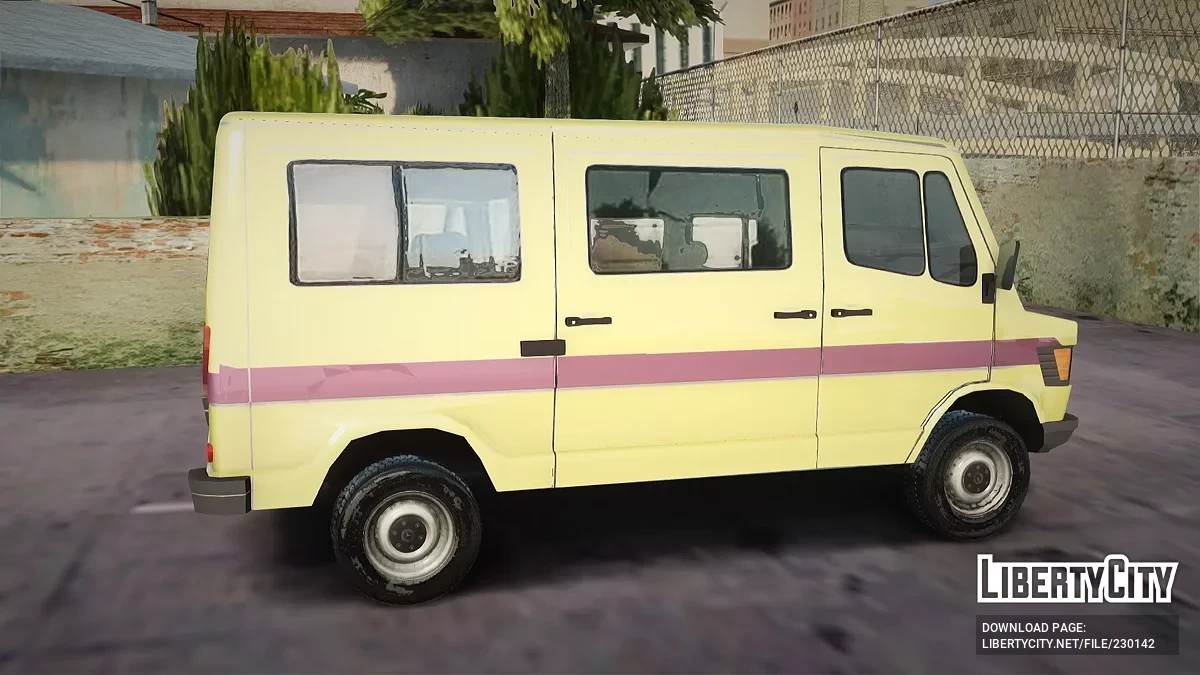 مرسيدس-بنز T1 207D المغرب / جي تي إيه سان أندرياس