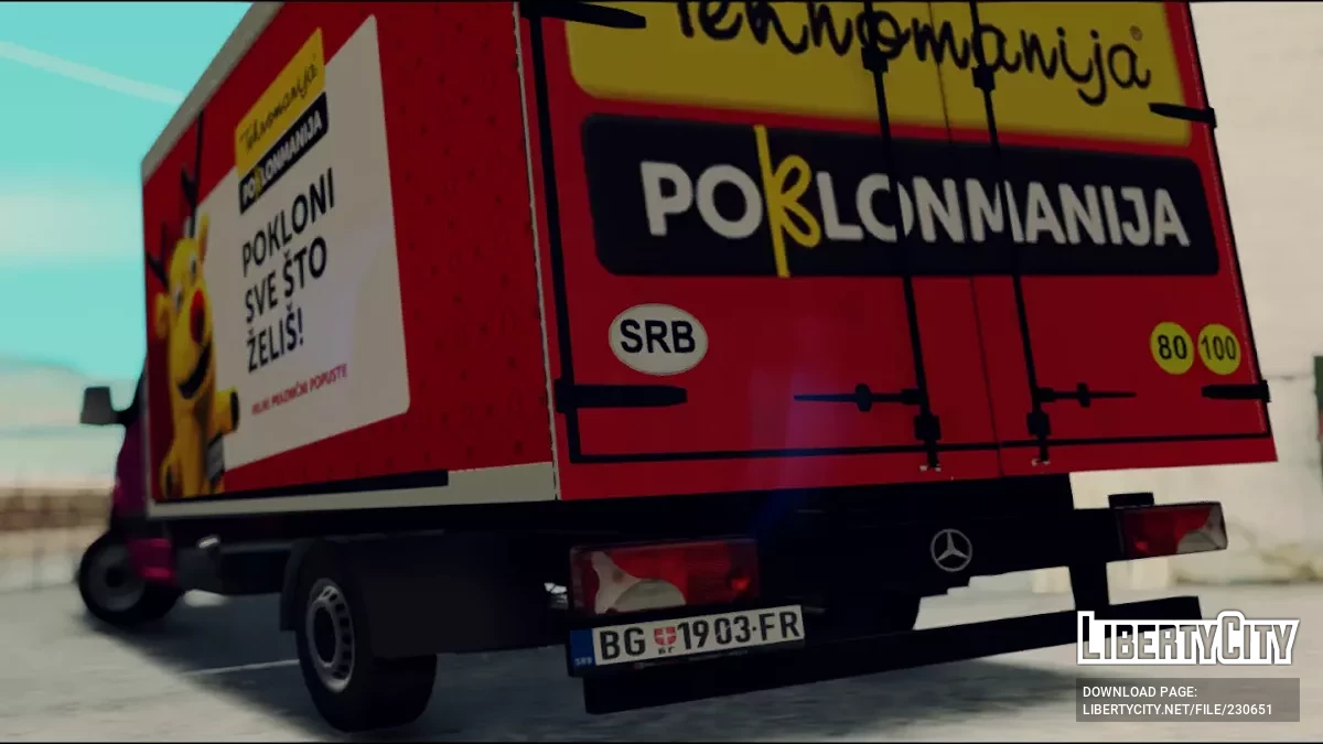 2019 مرسيدس-بنز سبرينتر بوكس / جي تي إيه سان أندرياس