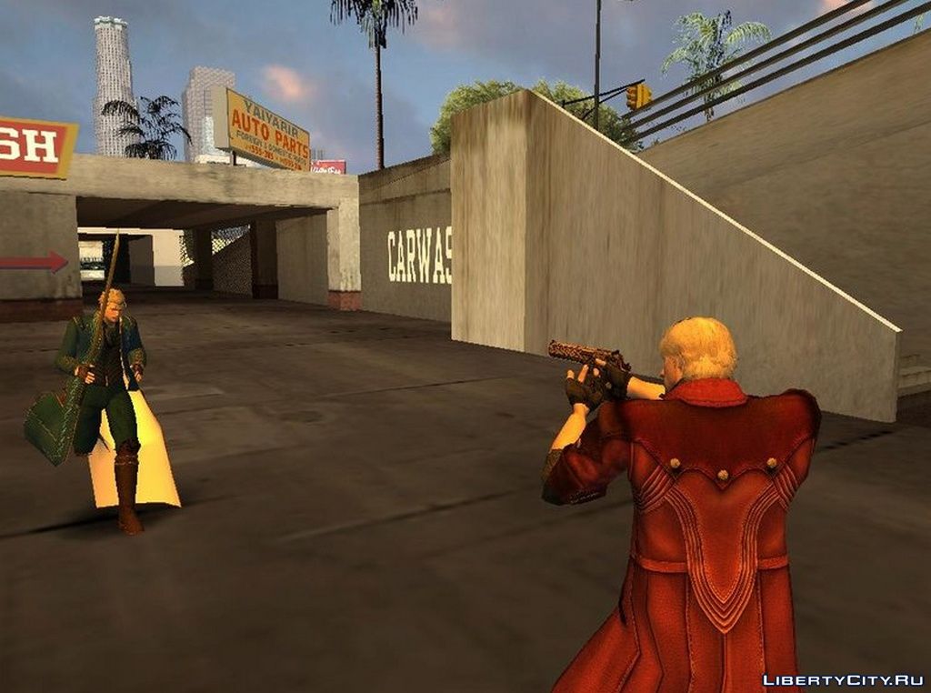 Vergil (Devil May Cry 4) for GTA San Andreas