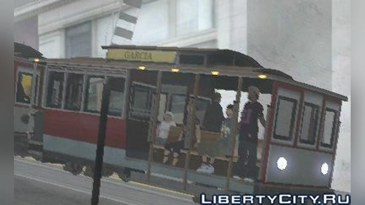 Enterable Tram final / GTA San Andreas