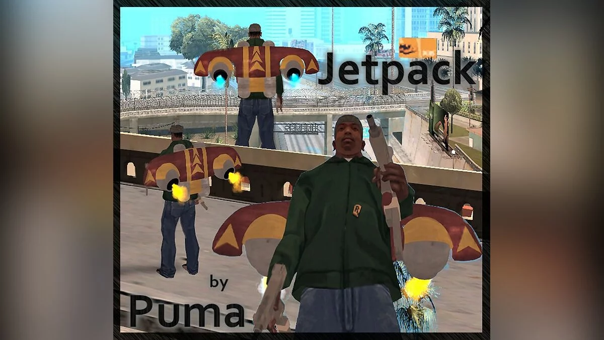 Новый Jetpack / GTA San Andreas
