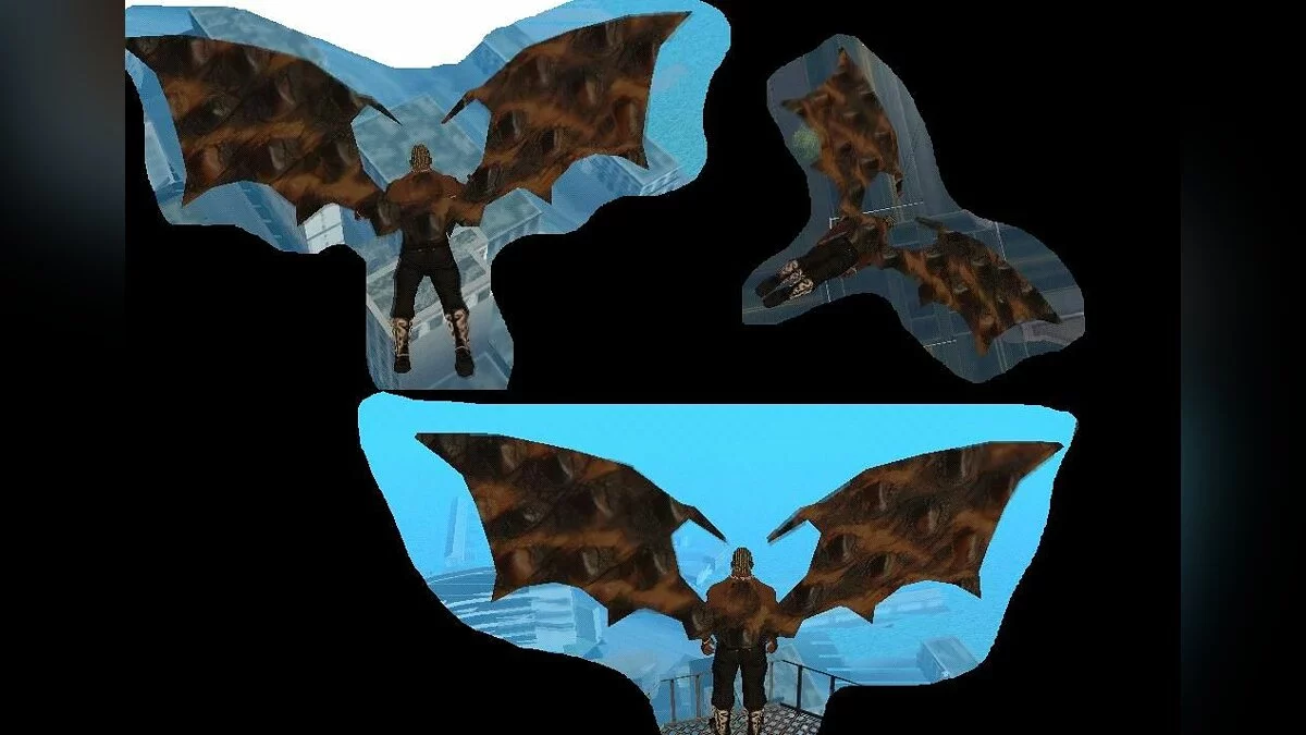 Dragon Gun Fly / GTA San Andreas