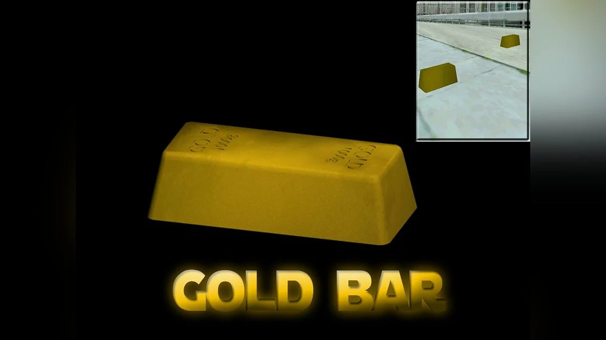 gold bar / GTA San Andreas