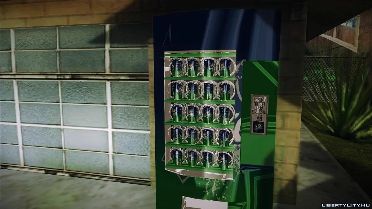 Автомат со \"Спрайтом\" / GTA San Andreas